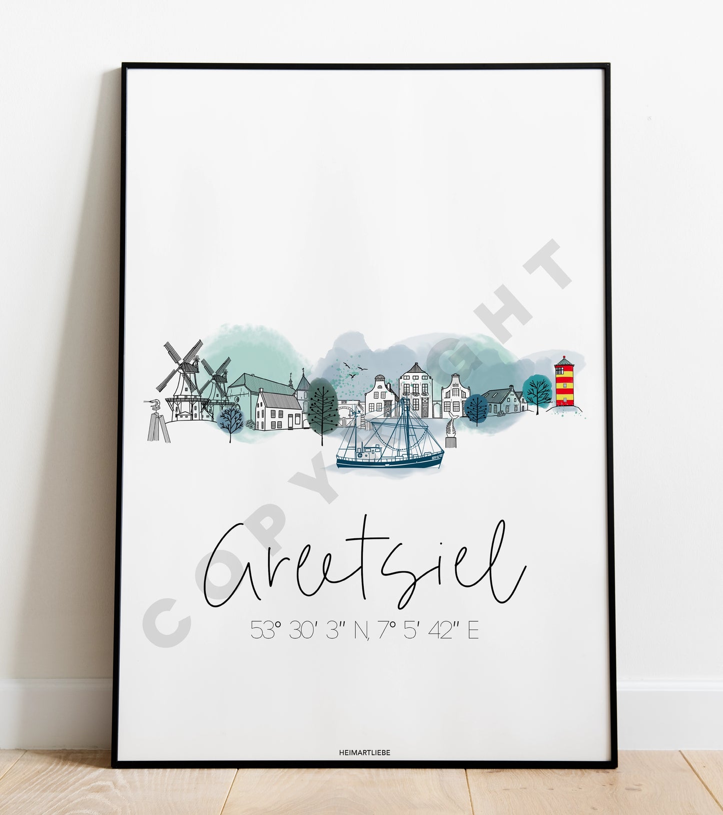 PRINT - SKYLINE GREETSIEL EDITION