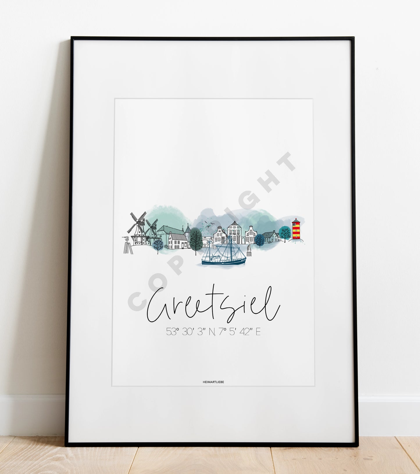 PRINT - SKYLINE GREETSIEL EDITION