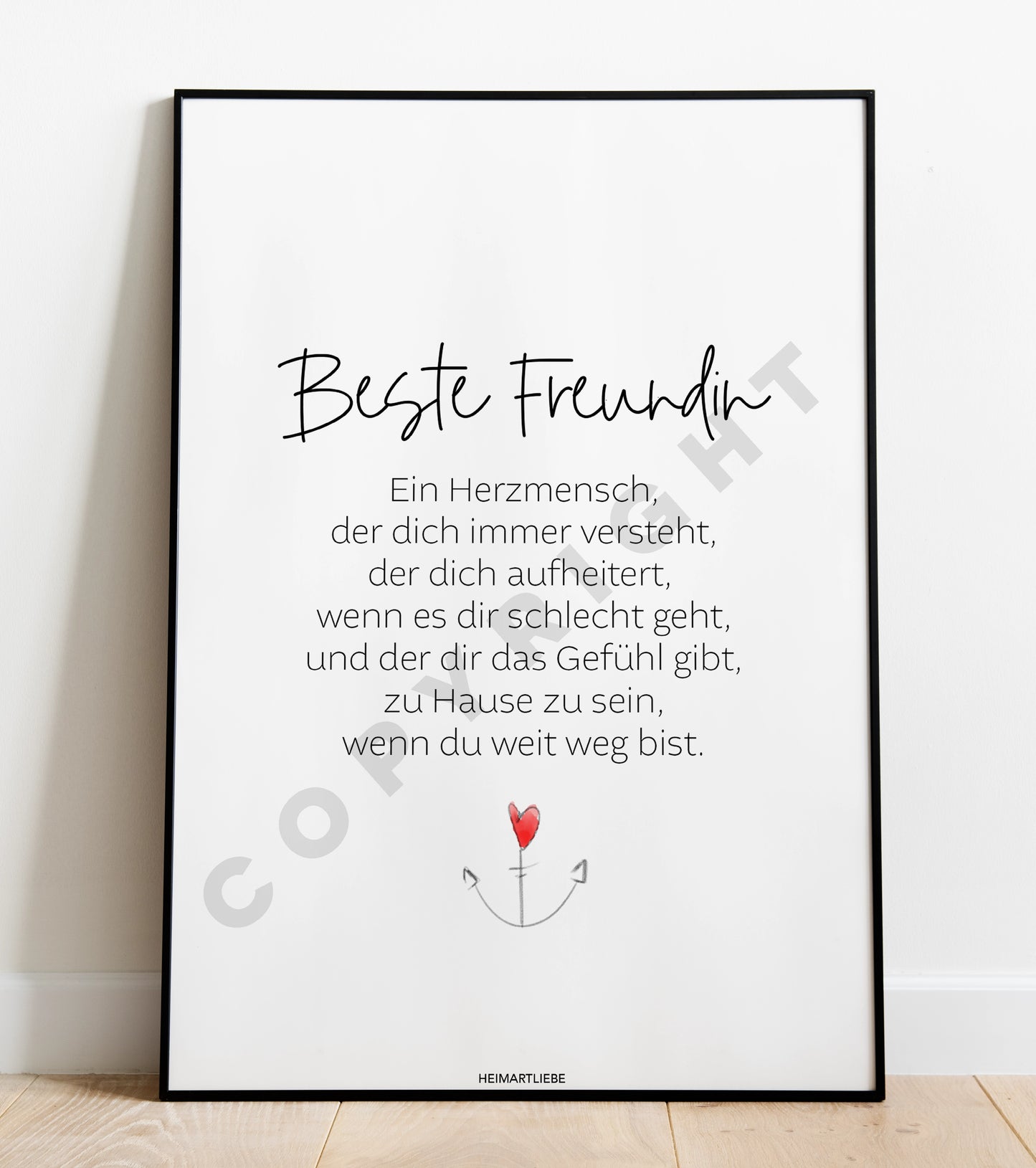 PRINT - BESTE FREUNDIN