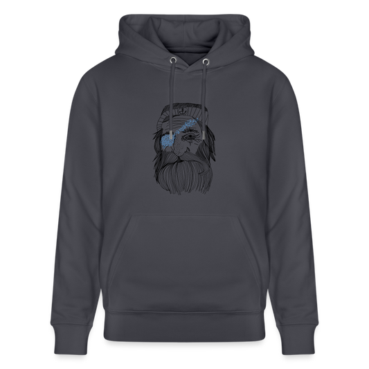 Käptn Moby - Unisex Bio-Hoodie - Indigoblau